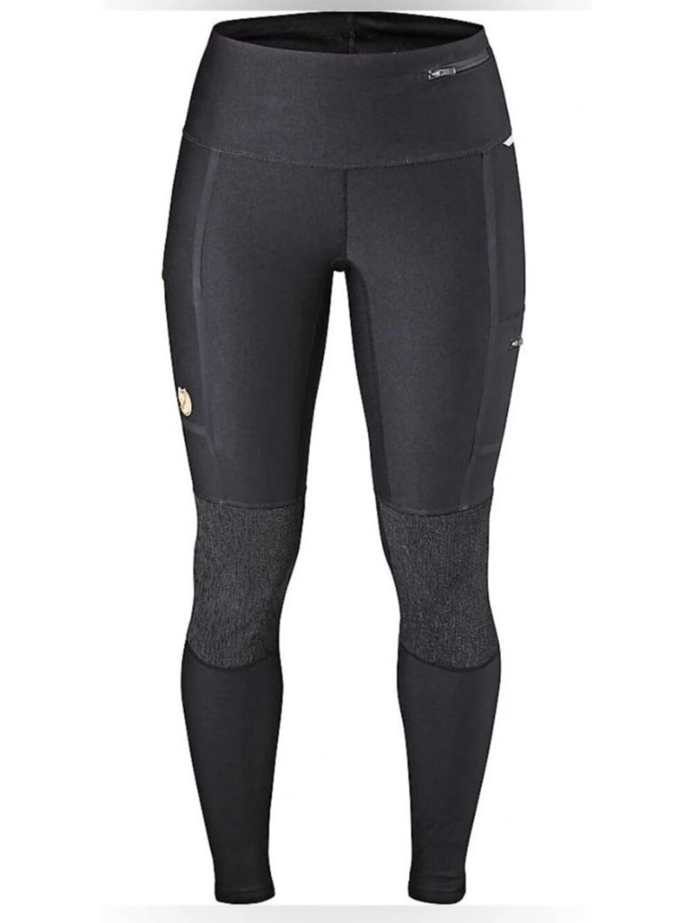 Fjallraven Women's Abisko Trekking Tights Pants Black-sz Small